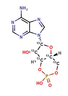 Adenosine-3�,5�-cyclic-13C5 Monophosphate