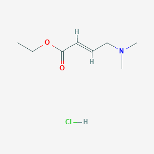 ethyl (E)-4-(dimethylamino)but-2-enoate hydrochloride