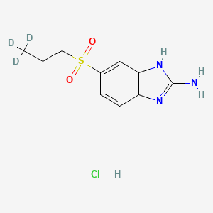 Albendazole-2-aminosulfone D3 Hydrochloride