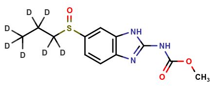 Albendazole Sulfoxide-d7