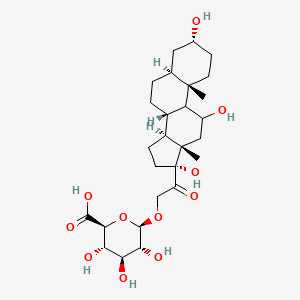 Allo-3a-tetrahydro Cortisol 21-O-β-D-Glucuronide