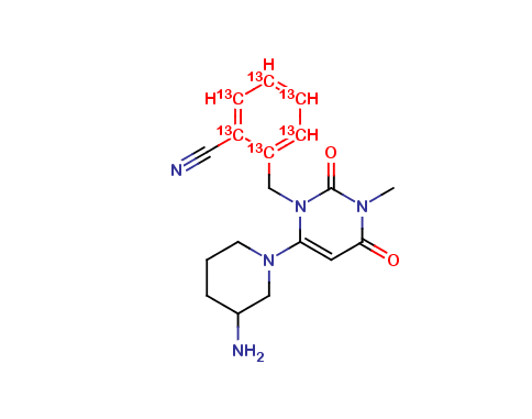Alogliptin 13C6
