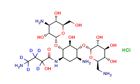 Amikacin D5 Hydrochloride