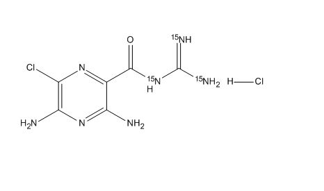 Amiloride 15N3 Hydrochloride