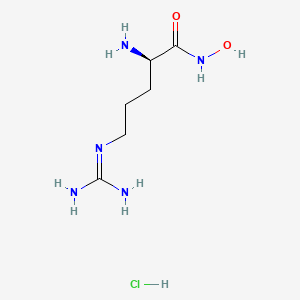 Amino acid hydroxamates l-arginine hydroxamate hydrochloride