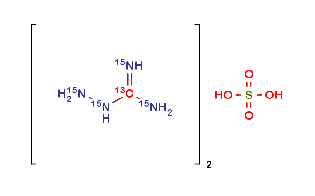 Aminoguanidine hemisulfate 13C,15N4