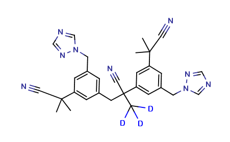 Anastrozole D3 Dimer Impurity