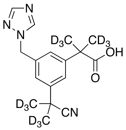Anastrozole Mono Acid -d12