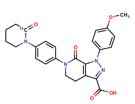 Apixaban Acid-13C
