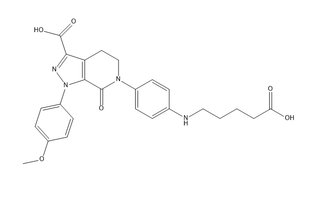 Apixaban carboxybutylaminophenyl