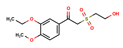 Apremilast 2-hydroxyethyl-sulfonyl impurity