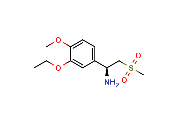 (S)-1-(3-Ethoxy-4-methoxyphenyl)-2-(methylsulfonyl)ethanamine