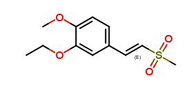 2-Ethoxy-1-methoxy-4-[(1E)-2-(methylsulfonyl)ethenyl]benzene