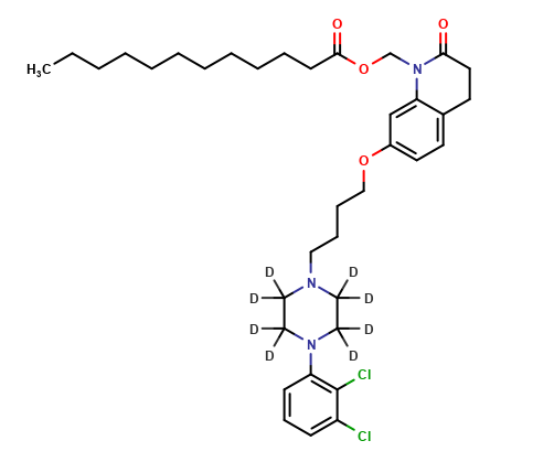 Aripiprazole lauroxil D8