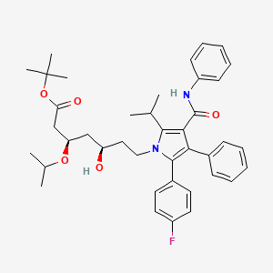 Atorvastatin 3-Isopropyl Ether tert-Butyl Ester