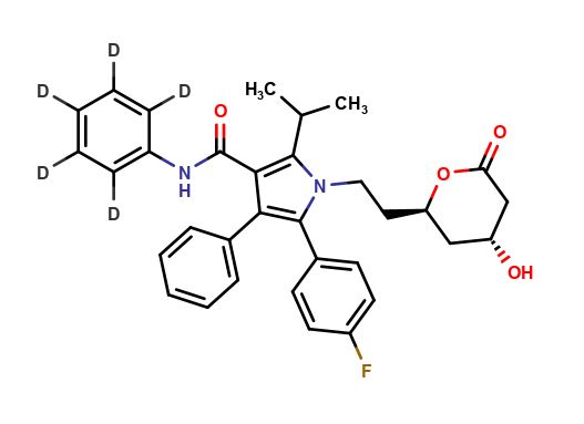 Atorvastatin-d5 (N-(phenyl-d5) Lactone