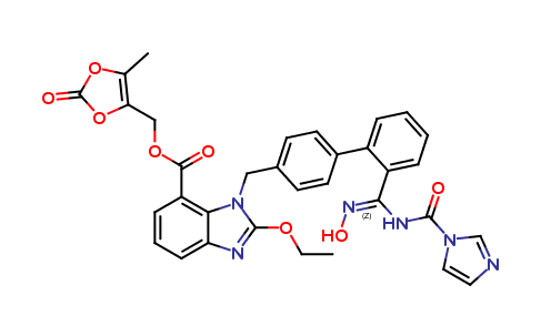 Azilsartan Imidazole Carbonyl Dioxolene Ester