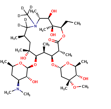 Azithromycin-d5 (major)