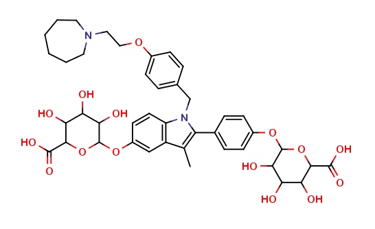 Bazedoxifene Bis-β-D-Glucuronide