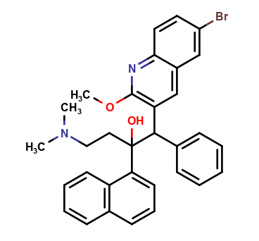 Bedaquiline (Mixture of diastereomers)