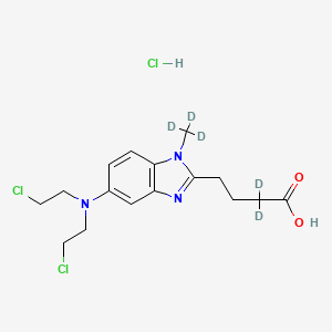 Bendamustine-d6 (major) Hydrochloride