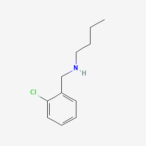 Benzenemethanamine, N-butyl-2-chloro-