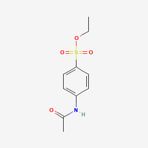 Benzenesulfonic acid, 4-(acetylamino)-, ethyl ester