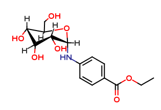 Benzocaine N-alpha-D-glucoside