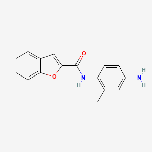 Benzofuran-2-carboxylic acid (4-amino-2-methyl-phenyl)-amide