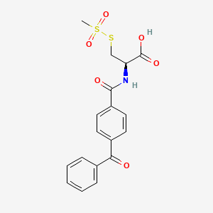 Benzophenone-4-carboxamidocysteine Methanethiosulfonate