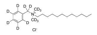 Benzyldimethyldodecylammonium chloride-D13