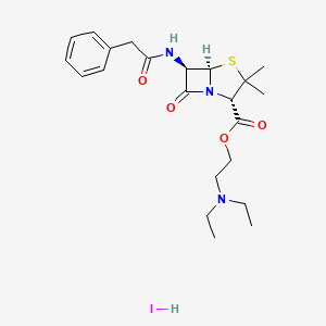 Benzylpenicillin Diethylaminoethyl Ester Hydroiodide