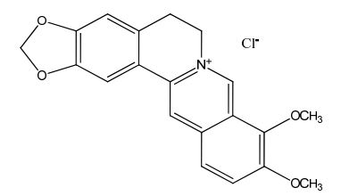 Berberine chloride form