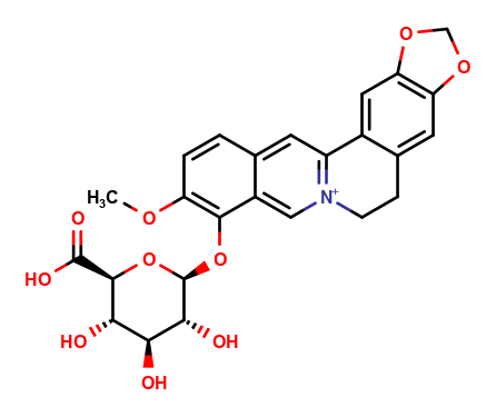 Berberrubine-9-O-beta-D-glucuronide