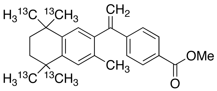 Bexarotene-13C4 Methyl Ester