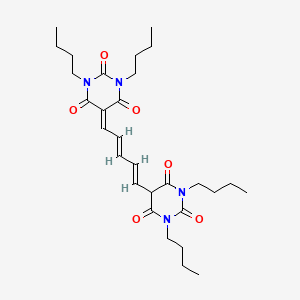 Bis-(1,3-dibutylbarbituric acid)pentamethine oxonol