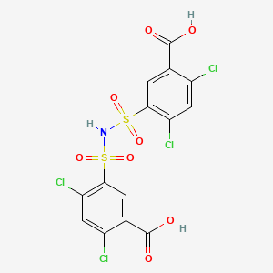Bis-(2,4-dichloro-5-carboxyphenyl sulfonyl)-amide