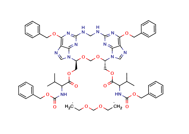 Bis N-Benzyloxycarbonyl-6-O-benzyl valacyclovir