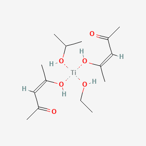Bis(acetylactonate) ethoxide isopropoxide titanium