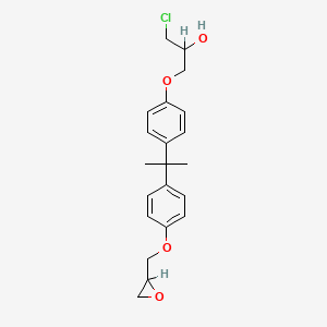 Bisphenol A (3-chloro-2-hydroxypropyl) glycidyl ether