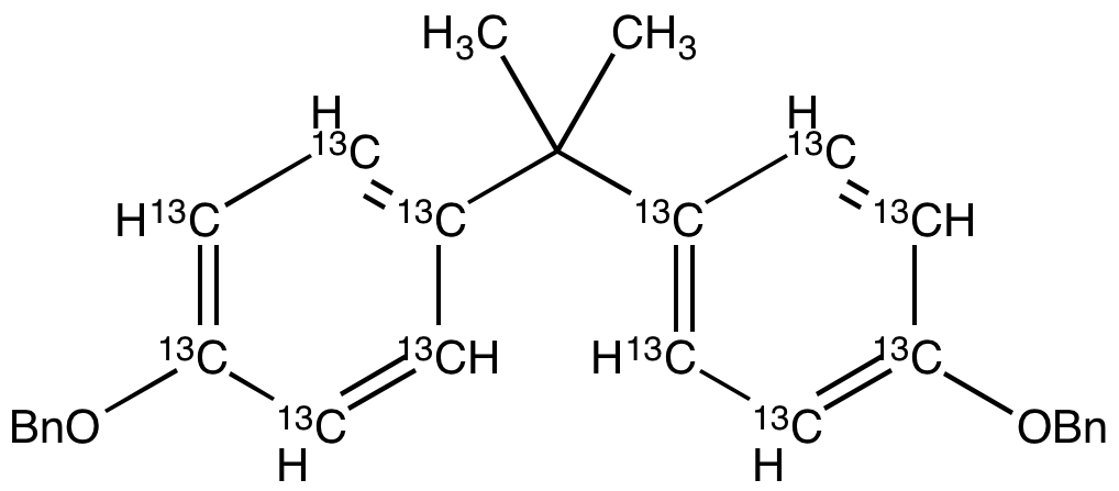 Bisphenol A Dibenzyl Ether-13C12