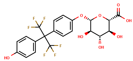 Bisphenol AF beta-D-Glucuronide
