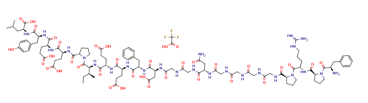 Bivalirudin Plus-Gly Fragment Trifluoroacetic Acid Salt