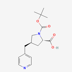 Boc-(R)-gamma-(4-pyridinylmethyl)-L-proline