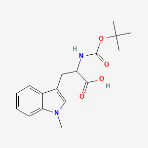 Boc-1-methyl-DL-tryptophan