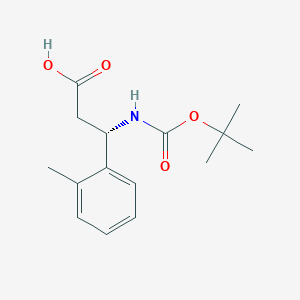 Boc-2-methyl-d-beta-phenylalanine