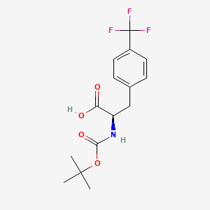 Boc-4-(trifluoromethyl)-D-phenylalanine