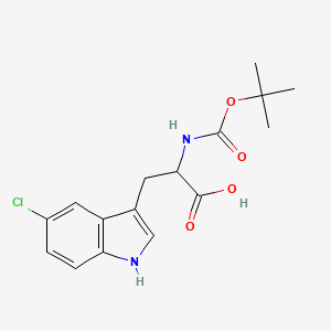 Boc-5-chloro-DL-tryptophan