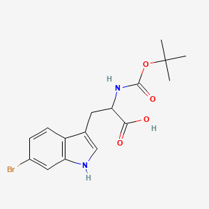 Boc-6-bromo-DL-tryptophan