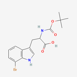 Boc-7-bromo-DL-tryptophan